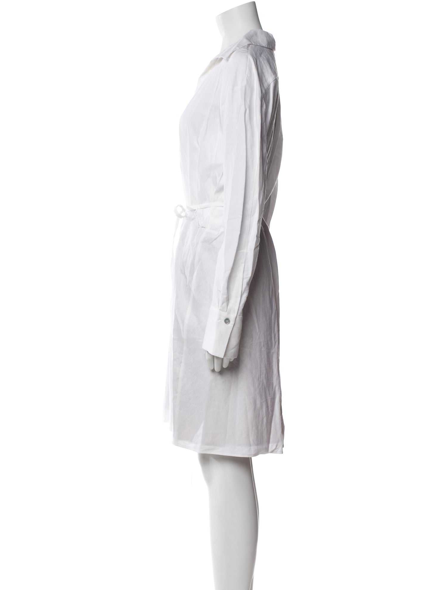 Vince Linen Knee-Length Dress